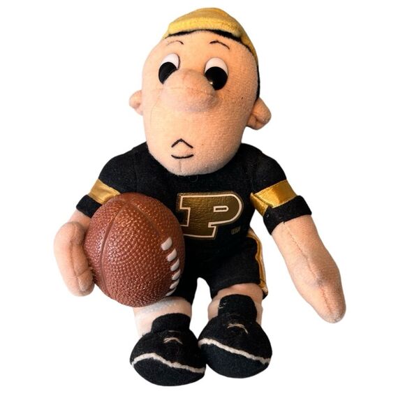 Purdue University Pete Mascot Football Plush All Pro Championship Boilermakers - Picture 1 of 9